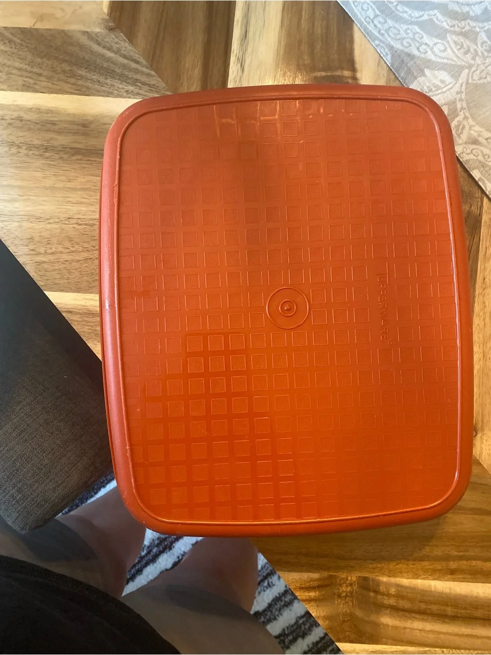 Vintage Tupperware Wet Marinade Container With Lid 10